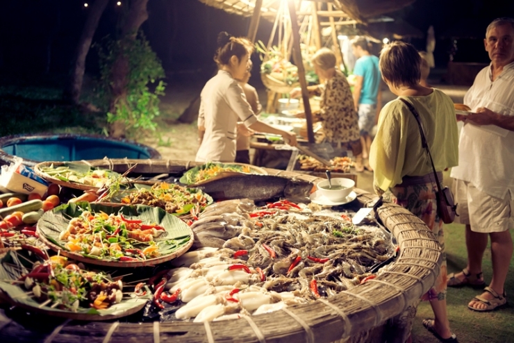 Chợ hải sản đêm