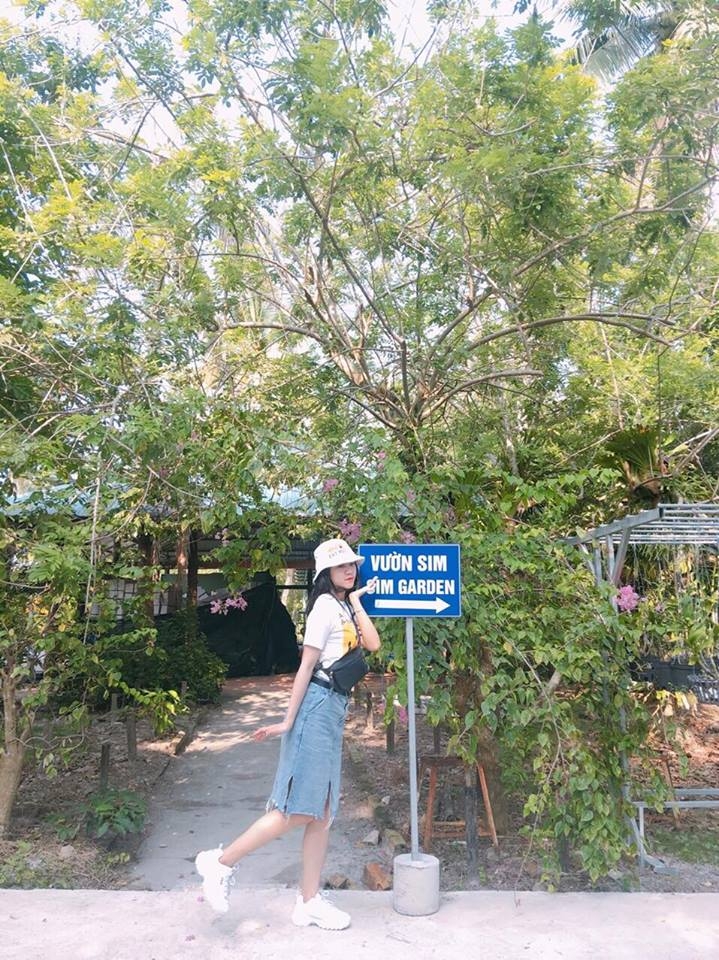 Checkin tại vườn sim Phú Quốc 