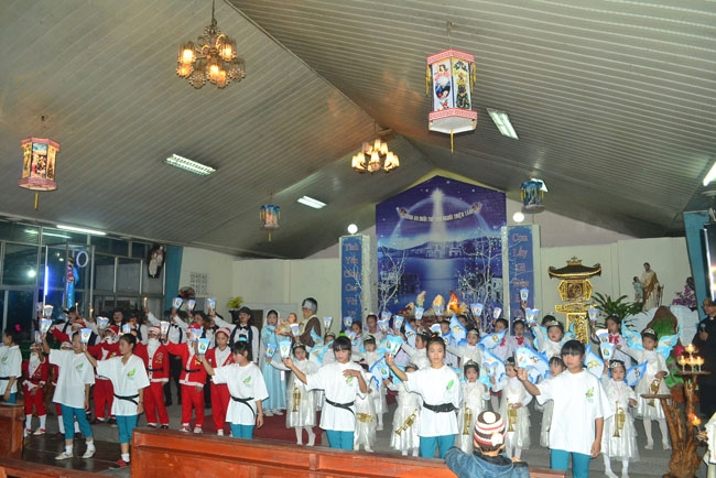 Chương trình Noel đặc sắc diễn ra tại thánh địa