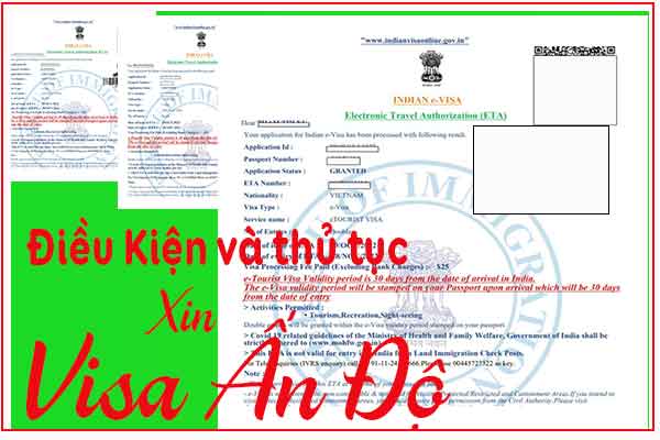 Thủ tục xin visa Ấn Độ