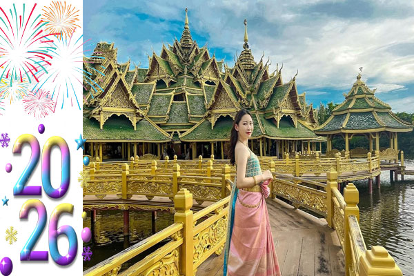 Tour Thái Lan Tết Dương Lịch 4N3Đ (Bangkok - Pattaya) 2026