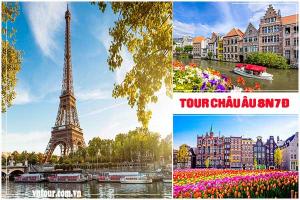 Tour Châu Âu 8N7Đ ( Pháp - Đức - Bỉ - Hà Lan) giá rẻ