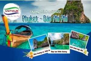 Tour du lịch Phuket - Đảo Phi Phi 2024 (4N3Đ)